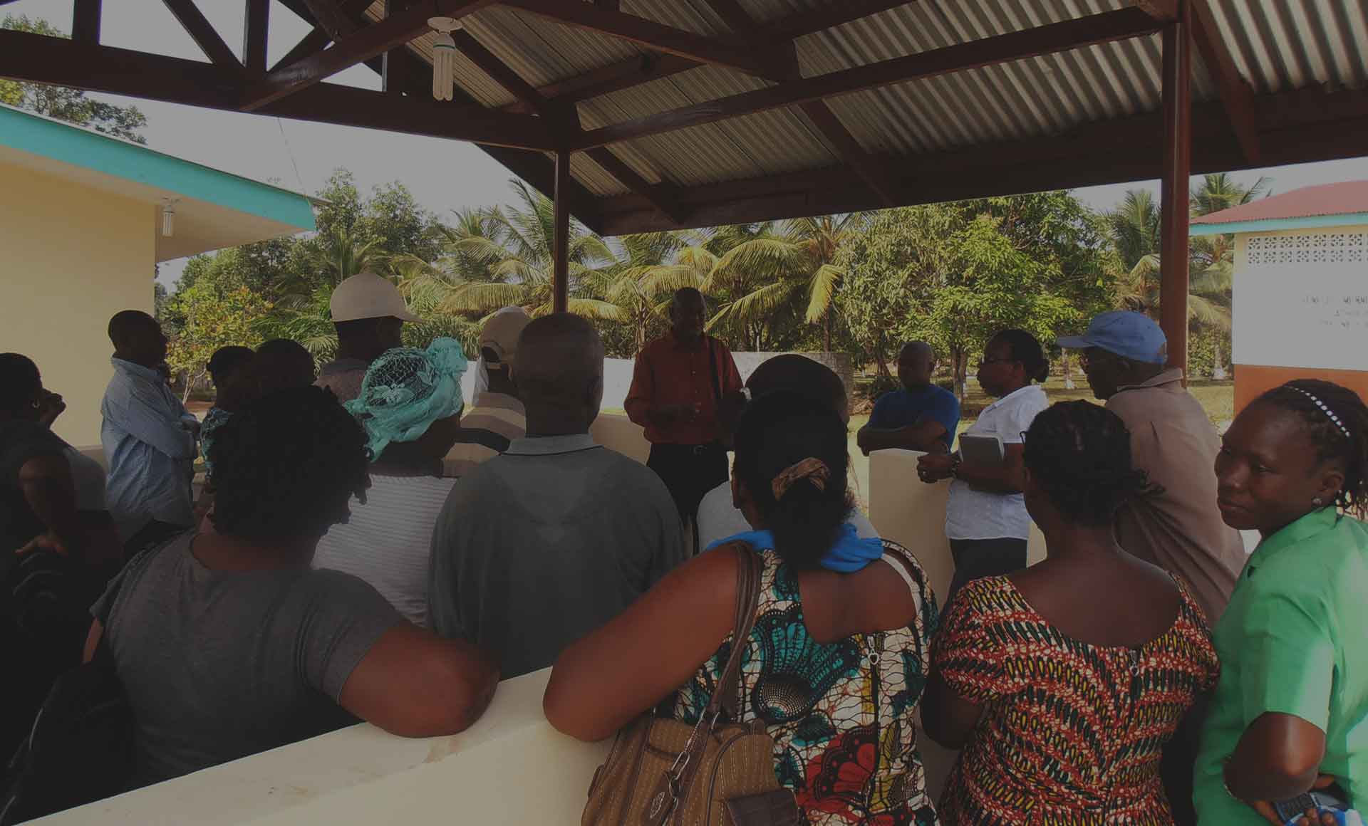 Curso de formación en el Saint Benedict Menni Health Center de Monrovia, Liberia