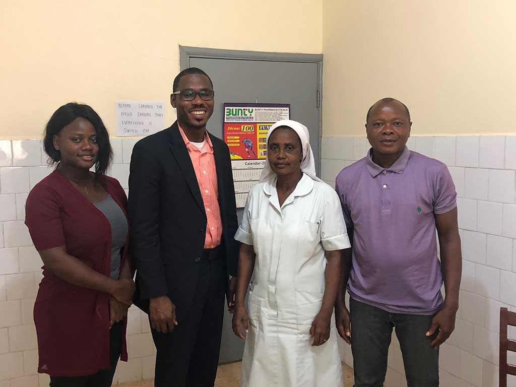 The Carter Center visita el Saint Benedict Menni Mental Health Center en Liberia