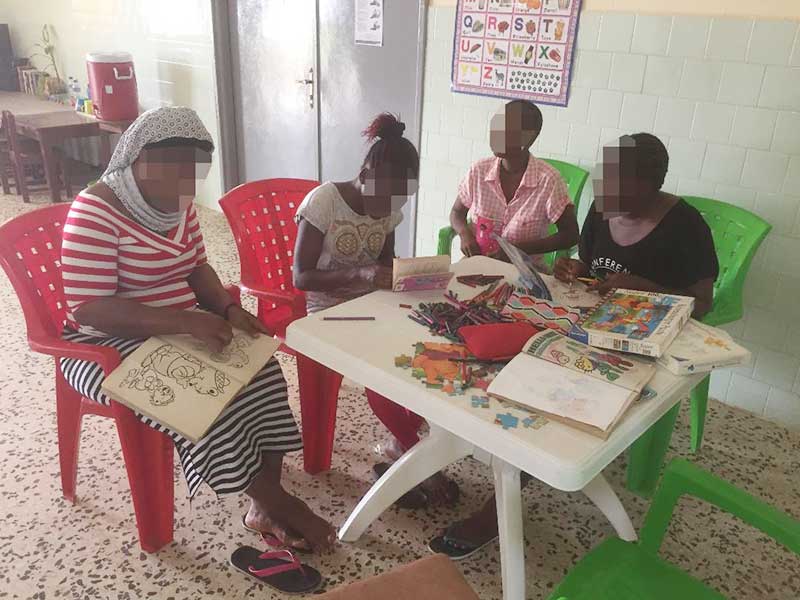 Monrovia, Liberia - Actividades lúdico-terapéuticas en el Saint Benedict Menni Mental Health Center
