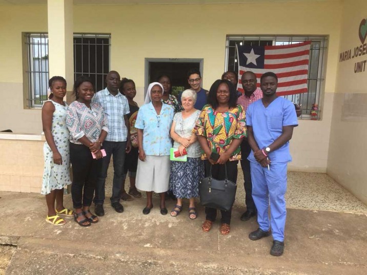 Nuevo personal en el Centro de Salud Mental San Benito Menni de Monrovia, Liberia