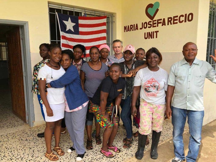 Nuevo personal en el Centro de Salud Mental San Benito Menni de Monrovia, Liberia