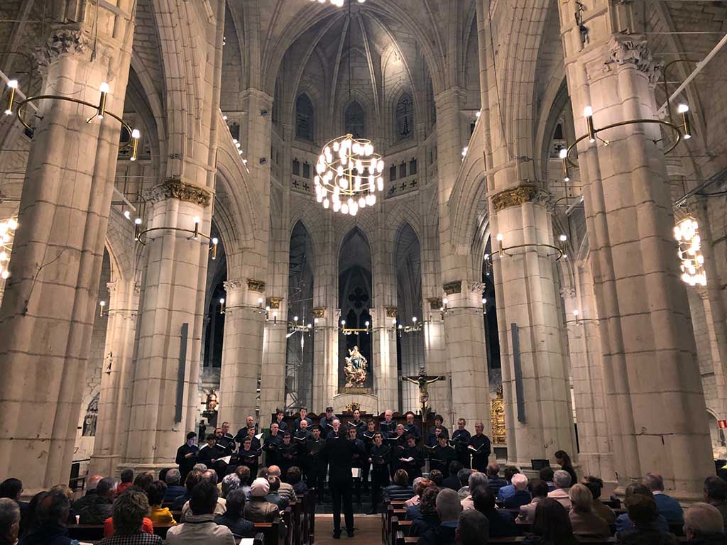 Concierto del Coro Easo en la Catedral de Santa María de Vitoria