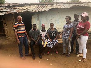 Viaje a Gbarnga para visitar a ex pacientes