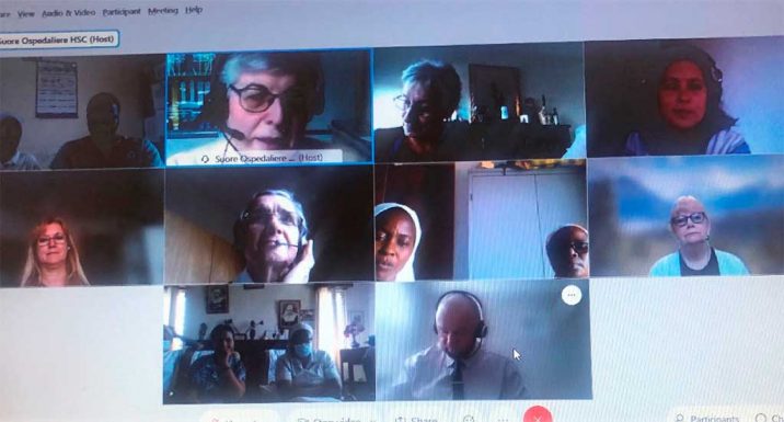 Videoconferencias de Hermanas Hospitalarias en Liberia