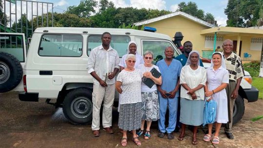 Nueva ambulancia del Saint benedict Menni Health Center