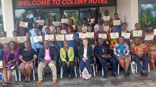 Asistentes al taller formativo del Ministerio de Salud