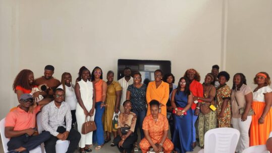 Participants at the Nurturing the Nurturer maternal mental health event in Paynesville, Liberia