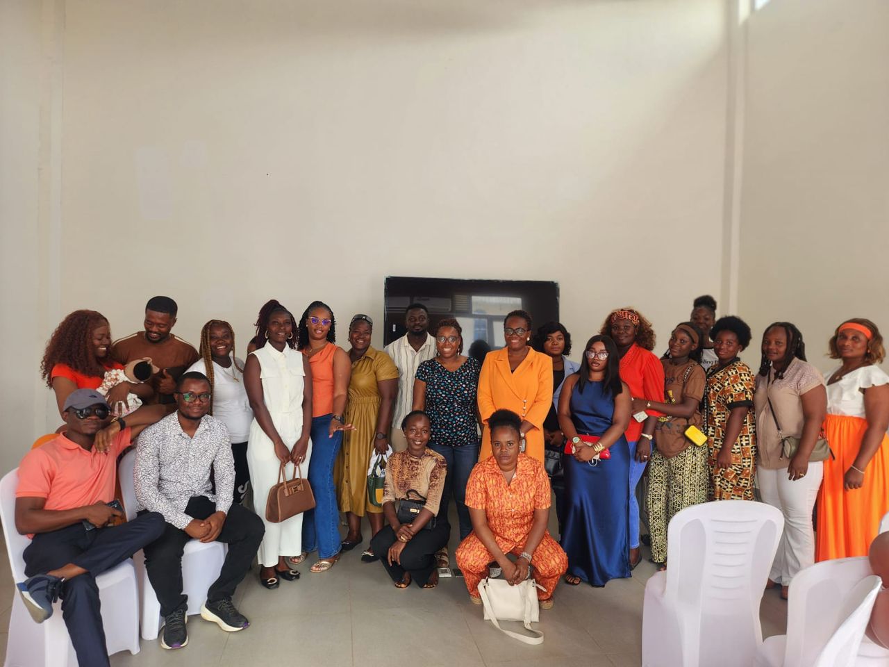 Participants at the Nurturing the Nurturer maternal mental health event in Paynesville, Liberia